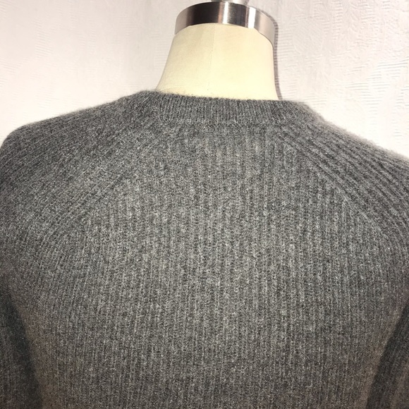 t babaton cashmere blend sweater charcoal heather - Picture 7 of 9